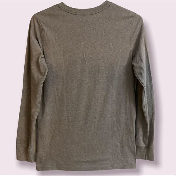 Cat & Jack Gray Boys Long Sleeve T-Shirt - Picture 2 of 3